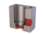  Cavity cartridge for 2 position, 2-way cartridge valve NG16 Cavity