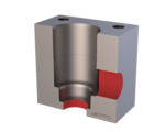  Cavity cartridge for 2 position, 2-way cartridge valve NG25 Cavity