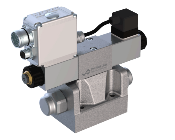 Proportional valves Proportional spool valve pilot operated (integrated electronics, slip-on coil) WVPFA10_90_ME