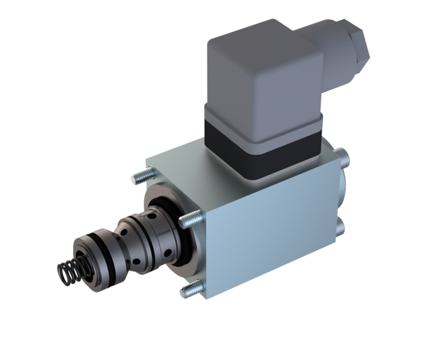  Solenoid poppet valve cartridge normally open 22040-S1265