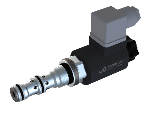  Solenoid poppet valve cartridge direct operated SDSPM22_35
