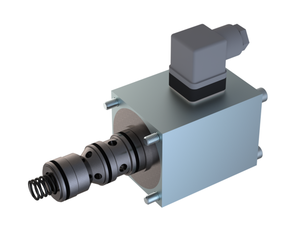  Solenoid poppet valve cartridge normally open 22100-S1265