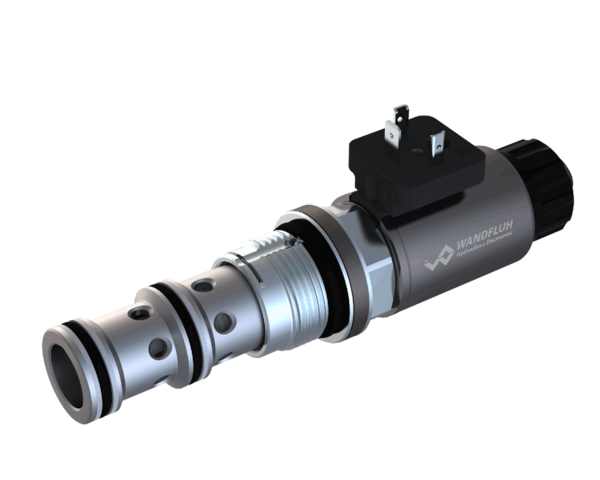 Valves proportionnelles Régualteur de pression proportionnel en cartouche piloté (bobine à insérer) MVPPM33