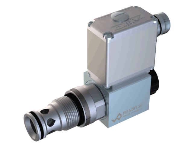 Proportional valves Proportional throttle cartridge (slip-on-coil, integrated electronics) DNPPM33_ME