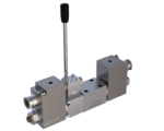 Valves proportionnelles Distributeurs proportionnels exécution anti-déflagrante Ex d II C avec actionnement à levier à main supplémentaire WDBFA06_Z568