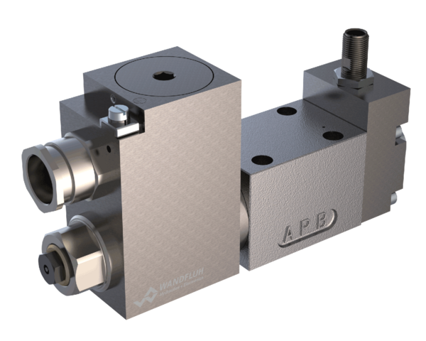 Switching valves Solenoid operated spool valve Ex d with inductive switching position monitoring WDYFA06_Z104